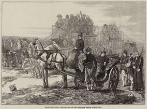 Private and Public Carriages used for the Ambulance Service outside Paris